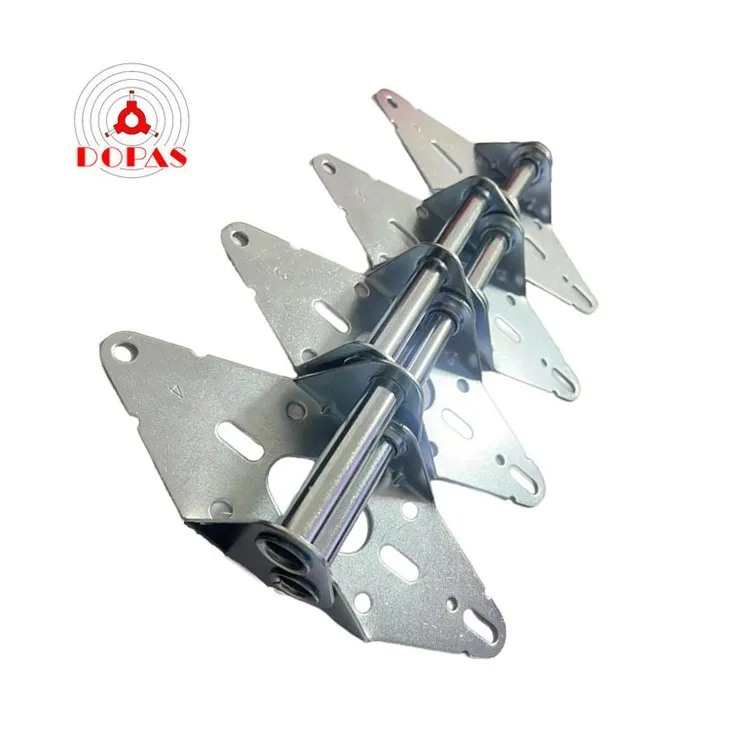 Sekcijinis viršutinių garažo durų vyris